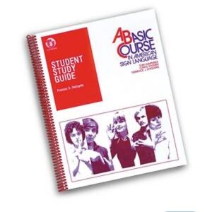 SIGN LANGUAGE Basic Course Book circa 1986.